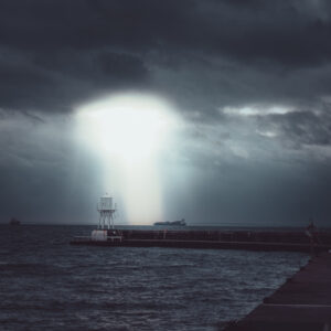 Image - Råå Harbor, A Beam of Light - 6000x4000
